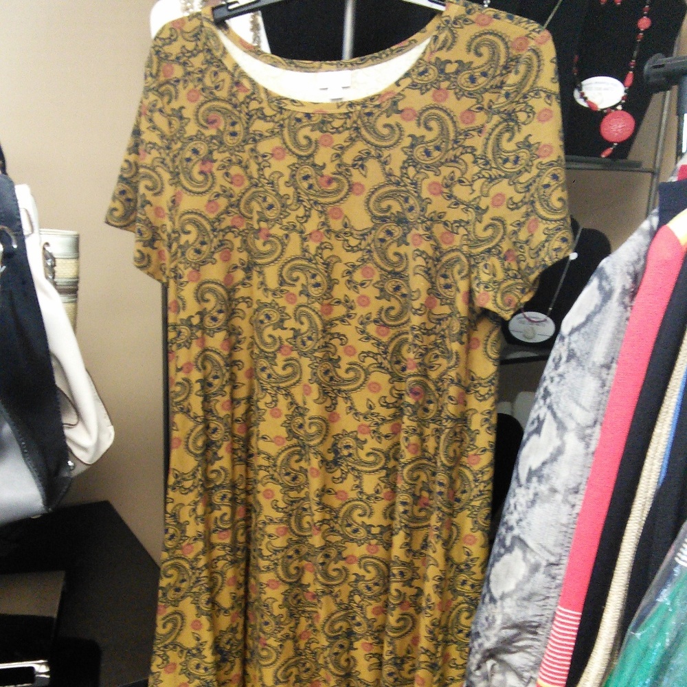 LULU Roe sz 2x dress yellow